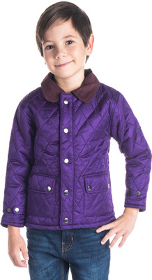 

Cherry Crumble California Full Sleeve Solid Baby Boys & Baby Girls Jacket, Purple