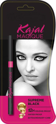 

rosedelta real Paris Magique Kajal (Supreme Black)(black, 0.35 g)