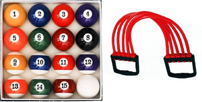 

Lord Pool balls or Chest expander Gym & Fitness Kit