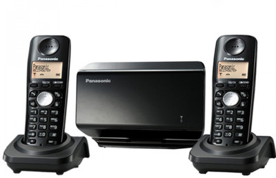 

Panasonic KX-TW502 Cordless Landline Phone(Black)