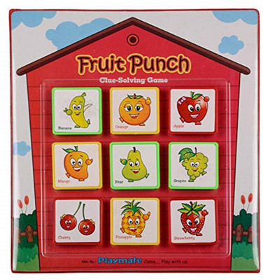 

Toymate Fruit Punch-40 Challenges Clue Solving Mind Teaser Fun Game For Kids Age 4 Years & Above.(Multicolor)