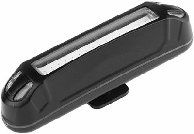 

fastped Rechargeable 100LM LED Bicycle Rear Taillight Waterproof Warning Lamp LED Rear Break Light(Black)
