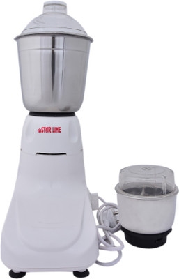 

STAR LINE MG18H28 550 Mixer Grinder(MILKY WHITE, 3 Jars)