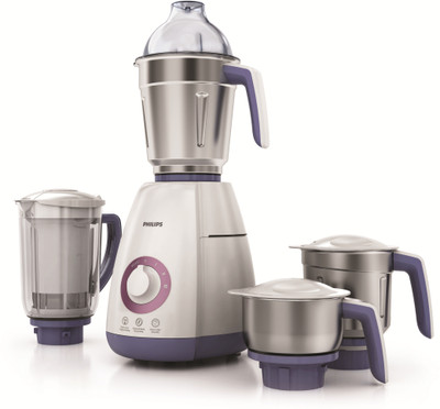 Philips MG HL7701/00 750 W Juicer Mixer Grinder(White, 4 Jars)