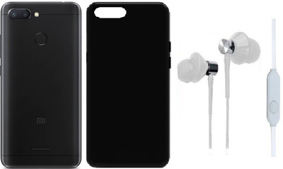 Highderabad Tech Cover Accessory Combo for XIAOMI REDMI 6(White)