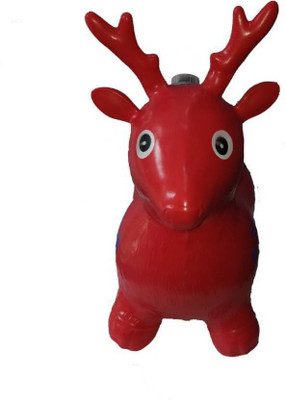 

skyler Lightening Musical Hoping Deer Animal Toys For Kids(Red)