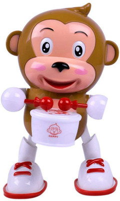 

TEENA EXPORTS AND IMPORTS Electronic Monkey Drummer Toy(Multicolor)