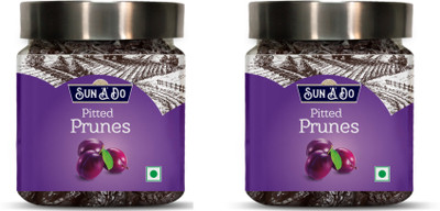 

SUN'A'DO Pitted Prunes 200g (Pack of 2) Prunes(400 g, Plastic Bottle)