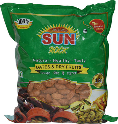 

SUN ROCK 1KG ALMONDS Almonds(1 kg, Pouch)