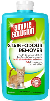 

simple solution Cat Stain and Odor Remover, 500 ml Deodorizer(500 ml, Pack of 1)