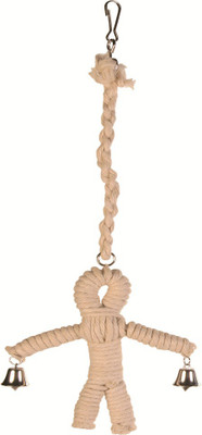 

Trixie Sisal Man Natural 41 cm Nylon Fetch Toy For Bird