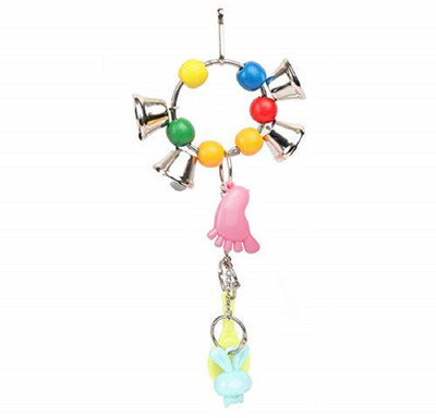 

SRI Natural Wooden and Chewing,Hanging Toy for Bird Style-11 Wooden Training Aid For Bird