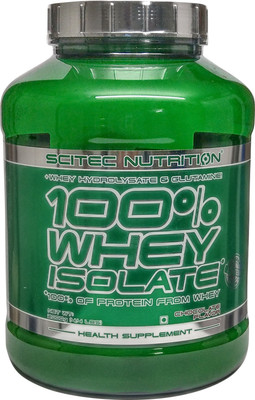 

SCITEC Whey Protein- 100% Whey Isolate Protein - 4.4 lbs (Chocolate Flavor) Whey Protein(2000 g, Chocolate)
