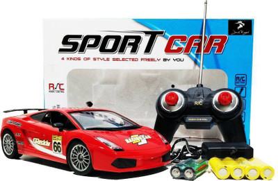 

Stylo F & F Model Red style Radio Control Car With Batteries(Red)