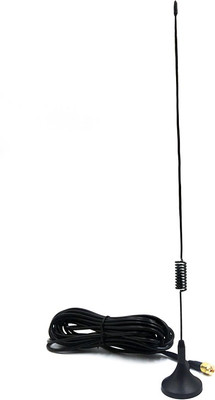 

3AN Telecom GSM GPRS Small Suction Cup Antenna 433Mhz 3dbi Magnetic Base 3M RG174 Cable SMA Male Plug Magnet Seat 5cm Router Antenna Booster