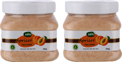 

Zerb Apricot Face Scrub Enriched With Aloe Vera Removing Dead Skin Cell/Oil And Dirt Scrub(200 g)