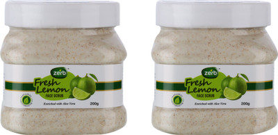 

Zerb Fresh Lemon Face Scrub Remove Oil/Dirt Suitable For All Skin Type Scrub(200 g)