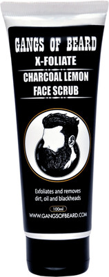 

Gangs of Beard X-Foliate Charcoal Lemon Face Scrub(100 ml)