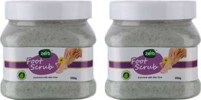 

Zerb Foot Scrub Make Your Skin Soft And Supple Enriched With Aloe Vera Scrub(200 g)