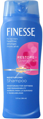 

Finesse Moisturizing Shampoo, Restore + Strenthen - 384ml (13oz)(384 ml)