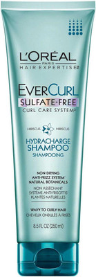 

L'Oreal Hair Expertise EverCurl Sulfate-Free Curl Care System Shampoo - 250ml (8.5oz)(250 ml)