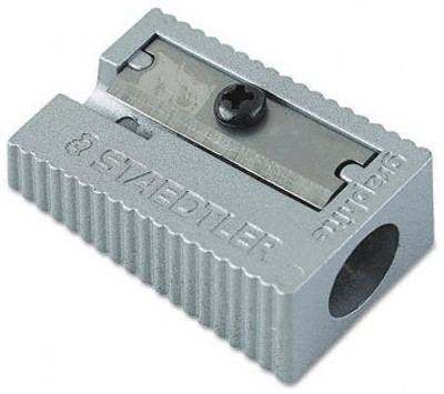 

Staedtler ONE HOLE Staedtler 510 10 Single Hole Metal Sharpener ) Sharpener(Silver)