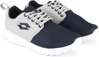 LOTTO CARMELA GREY/NAVY Running SHOES For MEN 10 Running Shoe For Men(Blue, Grey)