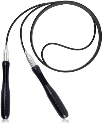 

QUINERGYS ™ Jump Rope - Best for Boxing MMA Fitness Training - Speed ¨C Adjustable Speed Skipping Rope(Black, Length: 320 cm), Multicolor-526