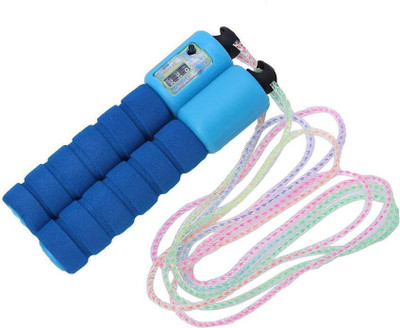 

QUINERGYS ® Skipping Ropes Foam Counter Jump Rope for Workout Freestyle Skipping Rope(Multicolor, Length: 320 cm), Multicolor-761