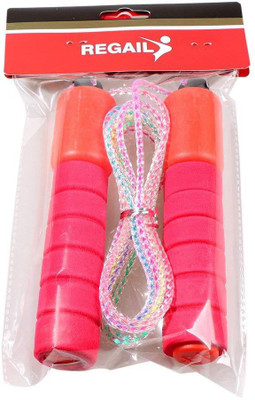 

QUINERGYS ® 8.8 Feet Skipping Rope Adjustable Jump Rope Fitness with Counter Freestyle Skipping Rope(Multicolor, Length: 320 cm), Multicolor-746