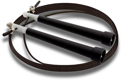 

QUINERGYS ™ Athletic Jump Rope Workout :: Skipping Rope Speed Skipping Rope(Black, Length: 320 cm), Multicolor-506