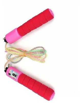 

SPORTSHOLIC Skipping Jump Rope With Counter, Foam Handle For Kids Boys Girls 10 To 12 Years Kids Skipping Rope(Multicolor, Length: 685.8 inch)