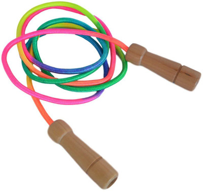 

QUINERGYS ™ PVC Jump Rope for Cardio Fitness - Versatile Jump Rope Speed Skipping Rope(Brown, Length: 320 cm), Multicolor-545