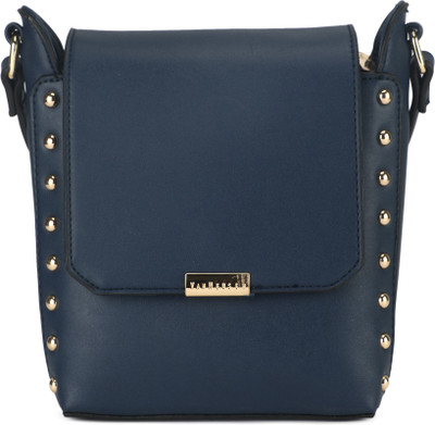 

Van Heusen Women Casual Blue PU Sling Bag
