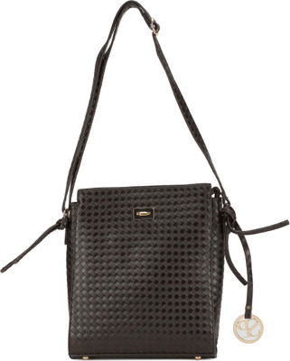 

Satya Paul Women Casual Brown PU Sling Bag