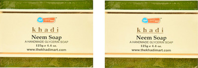 

KHADI MART Neem Soap - (Pack of 2)(250 g, Pack of 2)