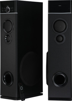 PHILIPS SPA9120B/94 120 W Bluetooth Tower Speaker(Black, 2.0 Channel)