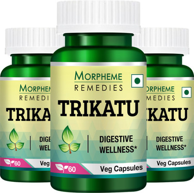 

Morpheme Remedies Trikatu Caps 500mg Extract (Pack Of 3)(180 No)