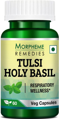 

Morpheme Remedies Tulsi Holy Basil Extract 500 mg(60 No)