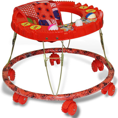 

Tajpur Traders Musical Activity Walker(Red)