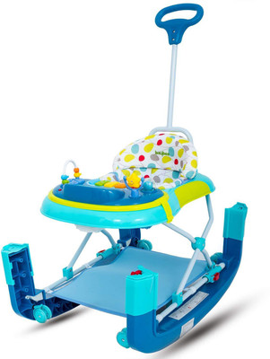 

Baybee Musical 3-in-1 Walker With Parent Rod(Blue)