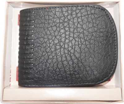 

Element Cart Men Casual Black Artificial Leather Wallet(4 Card Slots)
