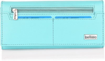 

bellissa Women Green Artificial Leather Wallet(7 Card Slots), C green