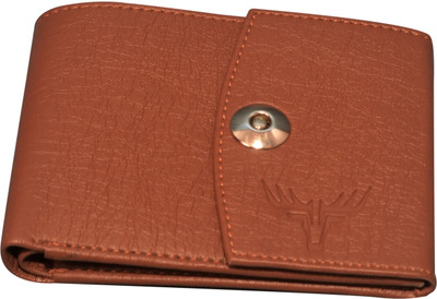 

Accezory Men Tan Artificial Leather Wallet(6 Card Slots)