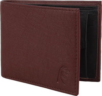 

Rosset Men Casual Brown Artificial Leather Wallet(5 Card Slots), Brown black