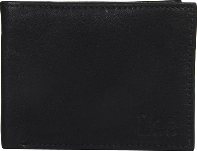 

Lee Men Formal Black Genuine Leather Wallet(6 Card Slots)