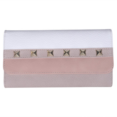 

Giordano Women Evening/Party Beige Artificial Leather Wallet(9 Card Slots)