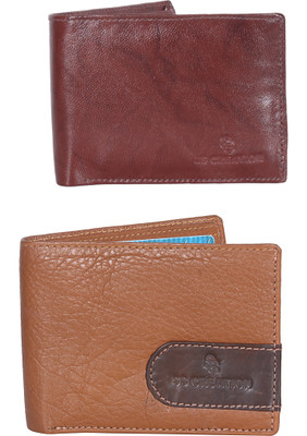 

SS CREATION Men Brown Genuine Leather Wallet(5 Card Slots)