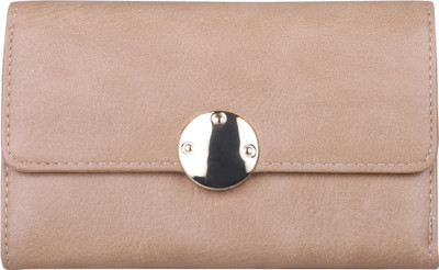 

Giordano Women Casual Beige Artificial Leather Wallet(10 Card Slots)