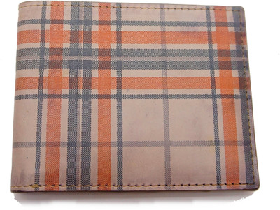 

flex boom Men Brown Genuine Leather Wallet(6 Card Slots)